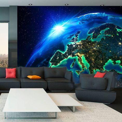 Papier peint la planète bleue - 300 x 210 cm