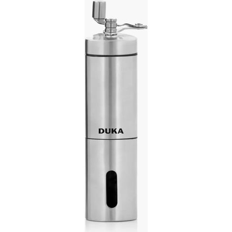 Molinillo de café manual Duka Barista de acero plateado (1/2)