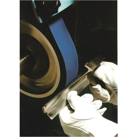 Banda de tela rígida de zirconio RB 48024 YX 100 x 1000 mm caja de 10