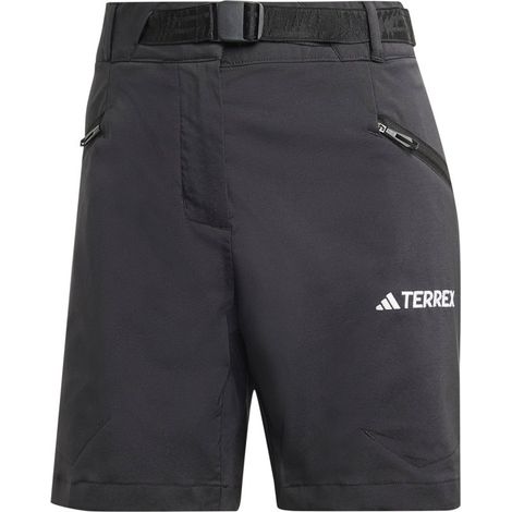 Pantalones cortos adidas TERREX Xperior Mid para mujer - negros, talla: l