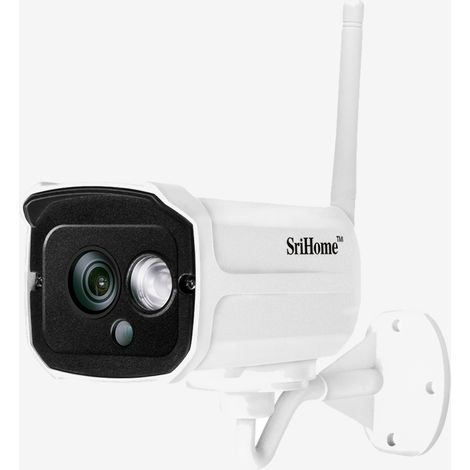 SH024 telecamera wifi IP wireless, risoluzione 2.0 megapixel HD, infrarossi, tecnologia IR Cut, ONVIF, connessione P2P (1/5)