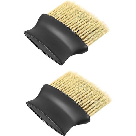 Brosse À Poussière Pour Intérieur Automobile - Bristles Souples - 12,5 x 10 cm - Pour Tablettes, Grilles De Climatisation, Cuir Et Écrans - 2 Pièces (1/5)
