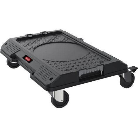 Keter – Chariot Connect 240050 – Accessoire pour servante d'atelier – Capacité 100 kg – Roues verrouillables et de transport – Dimensions 557x437x164mm (1/7)