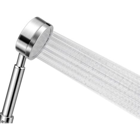 Hochdruck-Duschkopf, 304 Edelstahl, Dusche, Handbrause, Badezimmer, wassersparend, einfache Installation