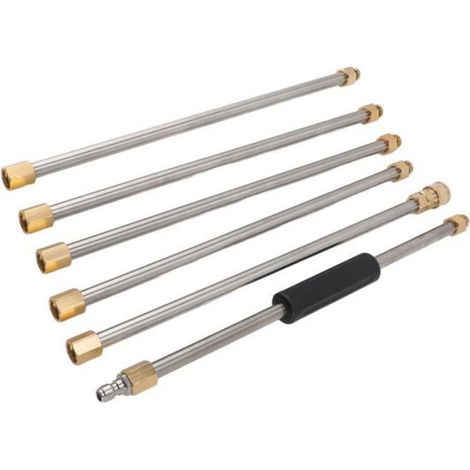 Vvikizy lance pour laveuse à pression Vvikizy d'extension pour laveuse à pression Lance de laveuse électrique de jardin nettoyeur (1/4)