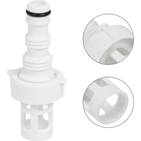 Remplacement du bouchon de vidange et du connecteur du tuyau de piscine rond Intex 10201. (1/4)