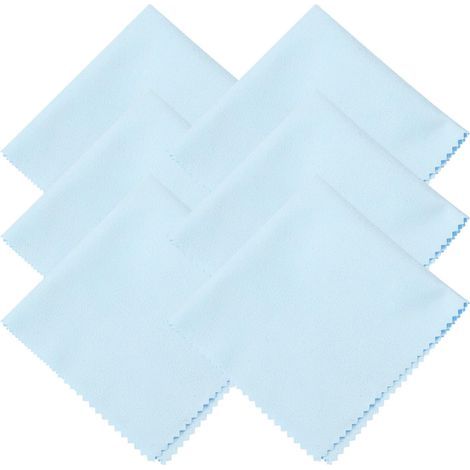 CCYKXA Pack of 10 microfiber cleaning cloths for glasses, eyeglasses, cameras, mobile phones (1/5)