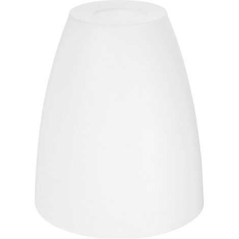 Ersatz-Lampenschirm aus Kunststoff für Stehlampe – 11,50 x 10,00 x 10,00 cm – Weiß (1/3)