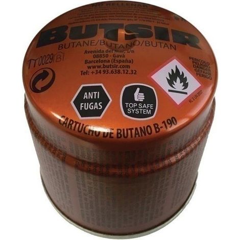Cartucho gas 190g com gas