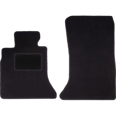 Alfombrillas delanteras para BMW 5 F11 familiar (2010-2013) negras (1/5)
