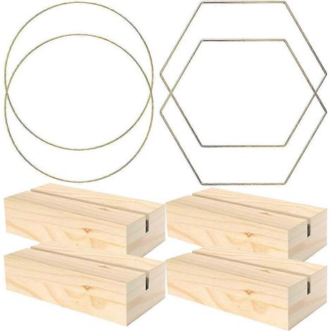 1 Set dekorative Blumenreifen, Tischkranzrahmen, multifunktionale Blumenreifen-25X25CM (1/3)