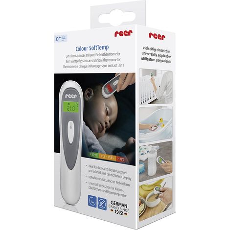 Infrarot-Thermometer Colour SoftTemp 3 in 1 kontaktlos