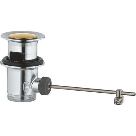 Grohe Ablaufgarnitur 28910 chrom/gold für Waschtisch chrom/gold (1/5)