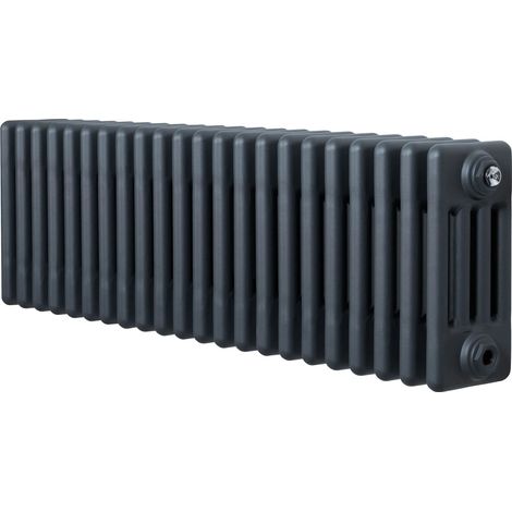 Traditional 4 Column Radiator - 300 x 1010mm - Anthracite (1/5)