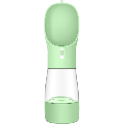 Kaelt - Bouteille d'eau + gamelle portable pour chien, chat, animal de compagnie parfait pour les voyages : bouteille distributeur d'eau 2 en 1 + distributeur d'eau de nourriture sèche bouteille d'eau (1/5)