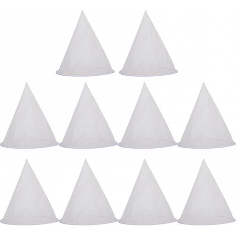BEBUSINGOTO 10Pcs Bienenzucht Honig Filter Mesh Taschen für Honig Extractor Werkzeuge (1/5)