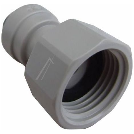 Raccord de robinetterie 20/27 (3/4") CM320816FE – Sortie pour tuyau 8mm (5/16") – Déconnexion rapide sans outils – Adapté liquides potables