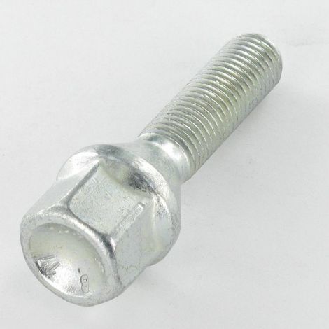 Vis ROUE M14X48 Pas de 125 S/PL17 Classe 10.9 Acier zingué-1 pièce (1/2)