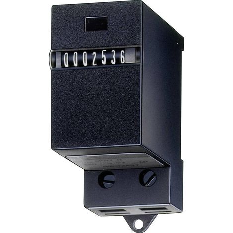 Kübler SK 07.1 contador analógico negro compacto