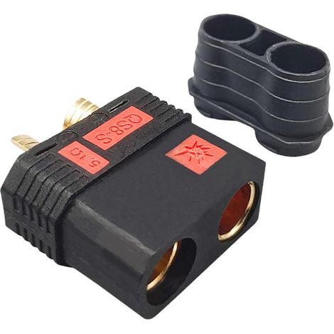 Compatible avec les fiches mâles/femelles QS8-S, les connecteurs résistants aux batteries, les prises d'alimentation et les accessoires de chargeur de remplacement pour outils électriques. (1/5)