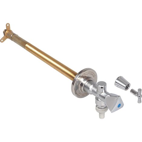 Frostsichere Außenarmatur mit 1/2" L= max 420mm ablängbar