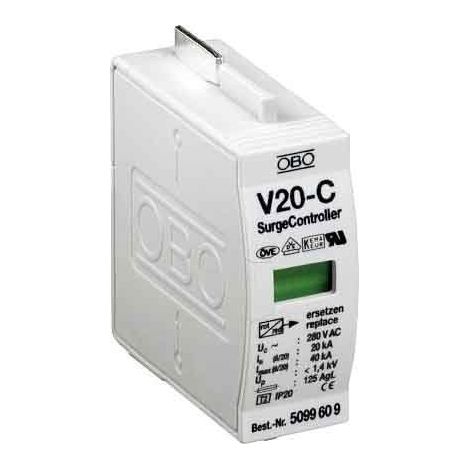 Módulo de Protección Obo Wkładka Type 2 Compact Rail DIN