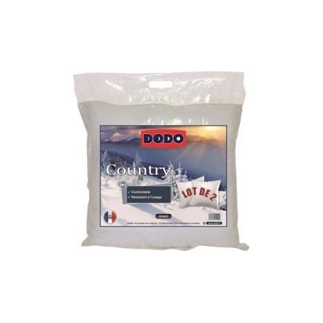 Kissen Dodo COUNTRY weiß 60 x 60 cm 2er Set