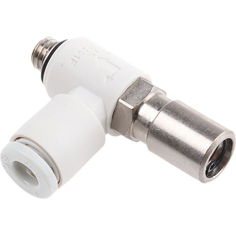 Commande de vitesse SMC AS, M5 x 0.8 Mâle ( Prix pour 1 )