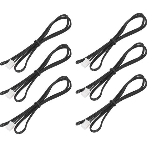Packung mit 10 Temperaturfühlern mit Gummikopf für Klimaanlagen, 10 kΩ Sensor (1/5)