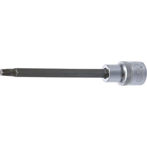 Douille à Embouts 140 mm - 12,5 mm (1/2) Profil Torx T40 - Précision et Robustesse, Acier, Zones Difficiles - D-Work (1/5)