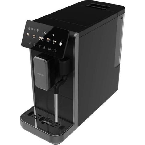 Cecotec Máquina de Café Superautomática Cremmaet Lungo Steam. 19 Bares, Thermoblock, 5 Bebidas, Vaporizador, 5 Niveles de Molienda.