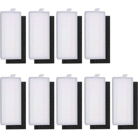Pack of 9 replacement filters compatible with Eufy RoboVac 11S, 15T, 30, 30C, 15C, 12, 25C, 35C robot vacuum cleaners (1/5)