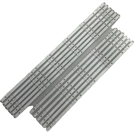 LED-Hintergrundbeleuchtungsstreifen, 1305 mm Länge, 11 LEDs (3V), Kompatibel mit 65PUS6504/6754/6554, Set enthält 12 Stück, Langlebiges (1/5)