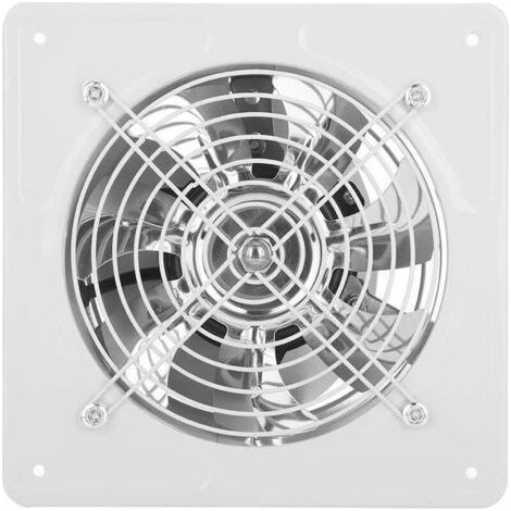 6-Zoll-Abluftventilator, leiser Wandventilator für Bad, Garage, Küche, 40 W, 220 V, 1100 m³/h Luftdurchsatz, 50–60 dBA