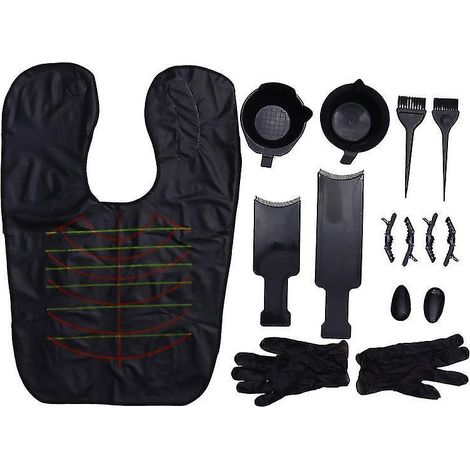 Kit de 16 teintures capillaires