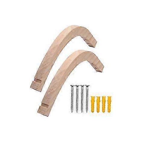 Crochets muraux en bois, supports pour plantes d'intérieur, crochets pour plantes suspendues, supports à fleurs, carillons éoliens (1/5)