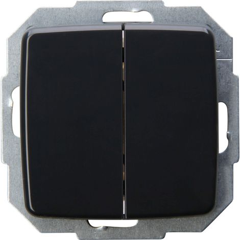 Kopp Rivo 585515089 - Interruttore in serie, Interruttori Luce, Interruttori, 10 AX, 250 V, colore: Antracite