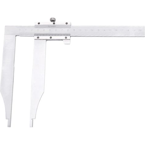 Pied À Coulisse Robuste 300x90mm, Pied À Coulisse Avec Longue Mâchoire, Pied À Coulisse En Acier 200x60mm(200x60mm)