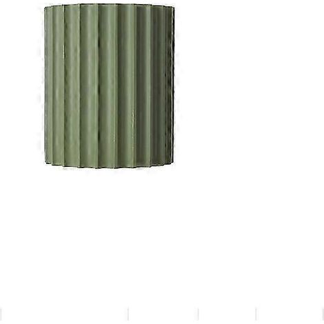 Applique murale LED moderne avec abat-jour vert pour salon - 14 x 8 x 16,5 cm (1/3)