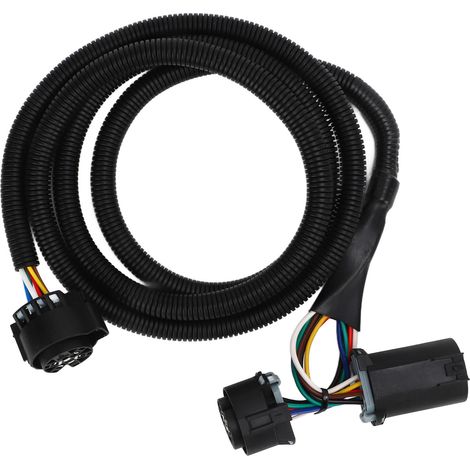 Connecteur 7 voies T pour remorque, faisceau électrique véhicule 56070, compatible Dodge Ram 1500 2500 3500 2009-2010, kit attelage (1/5)