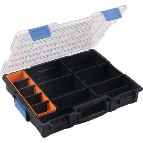 Scatola assortimenti Euro Plus Pro B440xT355xH76mm 12 scomparti 10 divisori