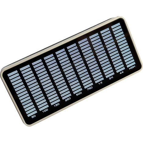 AK1016 LED Music Spectrum LED Niveaux Indicateurs de Niveau Rythme Capteur de Lumière Amplificateur Compteur pour Voiture Lecteur Atmosphères Lampe (1/5)