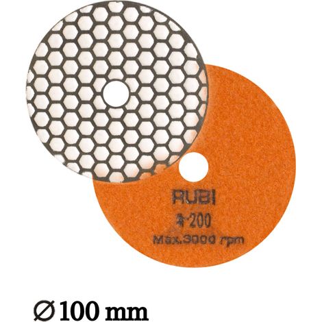 Rubi Trockenpolierscheibe für Stein P200 (1/3)