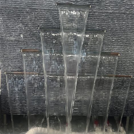 Lame d'eau 1200 x 150mm - cascade pour piscine