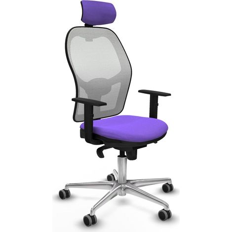 Sedia Ufficio con Poggiatesta Piqueras y Crespo 1D086G2 Lilla (1/5)