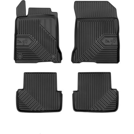 Tapis de Sol de Voiture pour Renault Laguna III 2007-2015 TPE Imperméable 4Pcs (1/5)