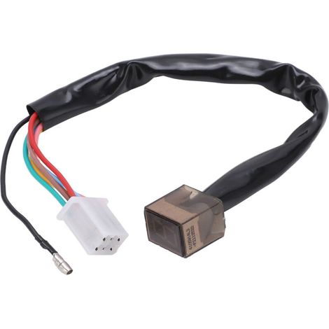 Sensor de cambio de marchas, 5 velocidades, cable de velocímetro digital universal de 28 cm/11,02 pulgadas para motocicleta (1/5)