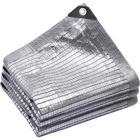 99% aluminum shade netting, reflective fabric, UV resistant, 3m wide x 5m long (1/5)