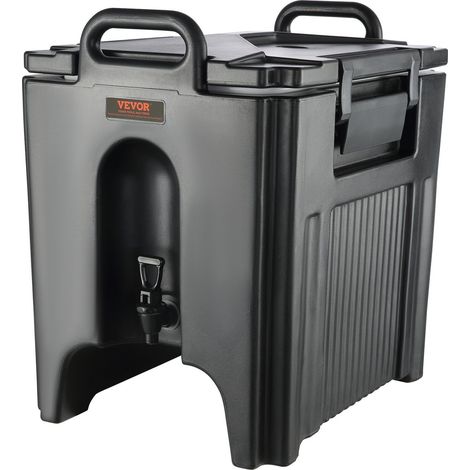 Distributeur de boissons isotherme, 37,9 L, qualité alimentaire LL9450UP, pour boissons chaudes et froides, avec robinet à deux niveaux et couche PU de 3 cm, idéal pour restaurants et bars. (1/5)