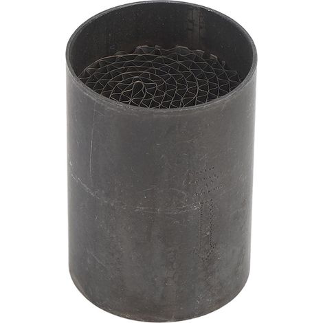 Moto Tuyau D'échappement Catalyseur en Fer Avant Moyen Silencieux D'échappement Catalyseur Universel pour Moto (35 50mm) (1/5)